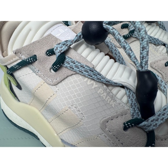 Adidas x Ivy Park Nite Jogger IVP White Green 2020 Unisex W-7, M-6 w/Keychain - Picture 2 of 12